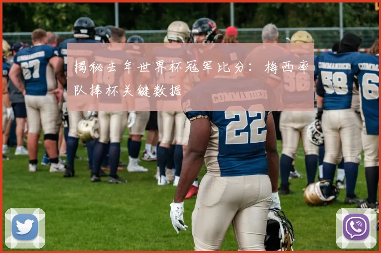 揭秘去年世界杯冠军比分:梅西率队捧杯关键数据